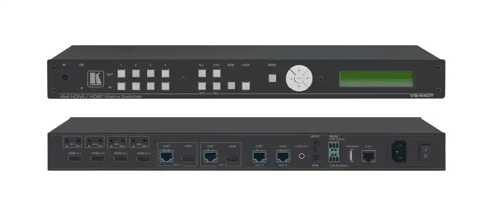 Kramer VS-44DT 4x4 HDMI, HDBaseT Matrix Switcher Video Transmitters Kramer