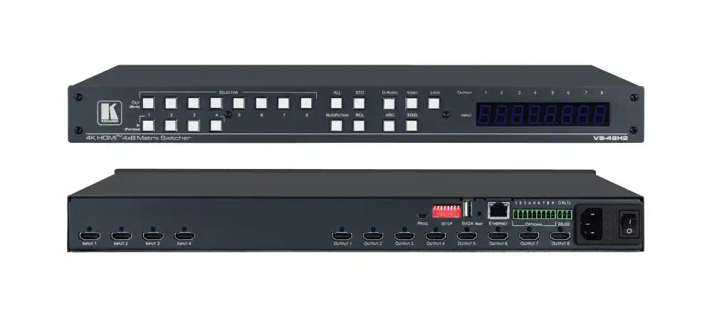 Kramer VS-48H2 4x8 4K HDMI2.0 matrix switcher Video Transmitters Kramer