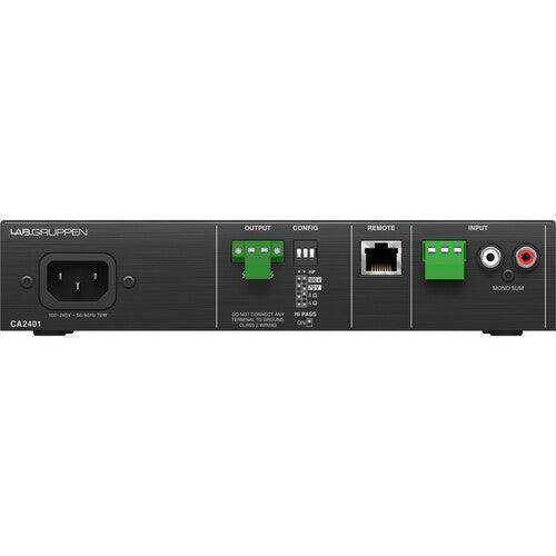 Lab Gruppen CA2401 240W Commercial Amplifier with Energy Star Certification Audio Amplifiers Lab Gruppen