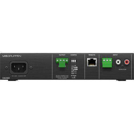 Lab Gruppen CA2401 240W Commercial Amplifier with Energy Star Certification Audio Amplifiers Lab Gruppen