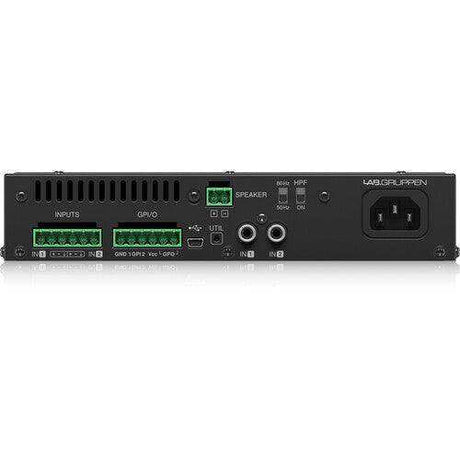 Lab Gruppen LUCIA 240/1-70 Compact Mono Amplifier for High-Impedance 70V Installations (1 x 240W) - LUCIA240/1-70 Audio Amplifiers Lab Gruppen