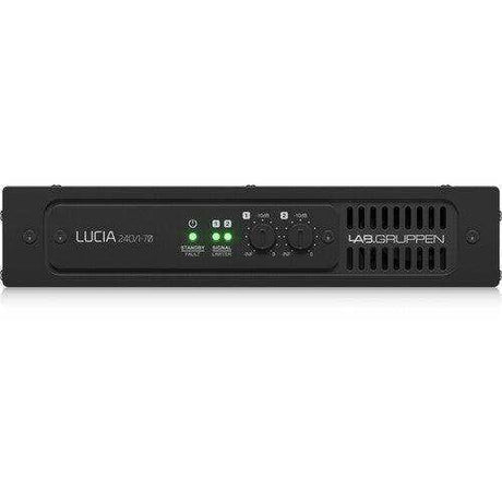 Lab Gruppen LUCIA 240/1-70 Compact Mono Amplifier for High-Impedance 70V Installations (1 x 240W) - LUCIA240/1-70 Audio Amplifiers Lab Gruppen