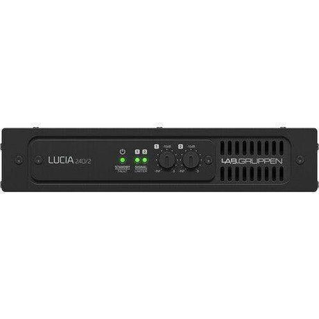 Lab Gruppen LUCIA 240/2 Compact Amplifier for Installations (2 x 120W) - LUCIA240/2 Audio Amplifiers Lab Gruppen