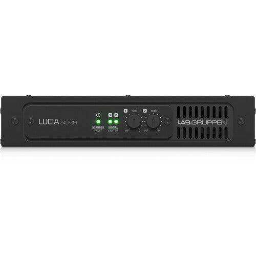 Lab Gruppen LUCIA 240/2M Compact Matrix Amplifier for Installations (2 x 120W) - LUCIA240/2M Audio Amplifiers Lab Gruppen
