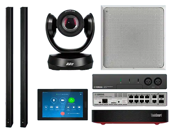Lenovo AVer Zoom Large Room Ceiling Mic Complete Solution - YALLARGECEILINGZOOM Video Conferencing Lenovo