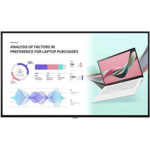 LG 98" 4K 3840 x 2160 (UHD) Smart LED Commercial Display - 98UH5J-H Displays LG Electronics