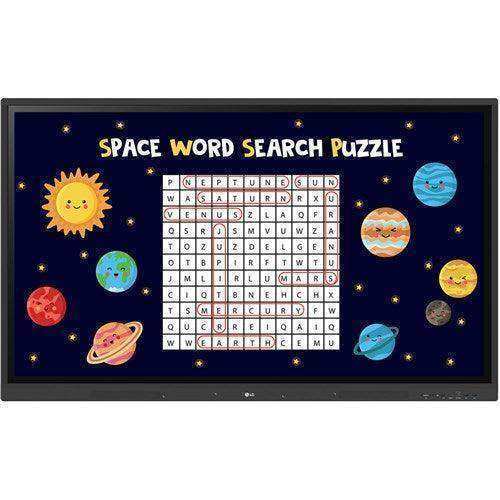 LG 86TR3DK-B 86" 3840 x 2160 UHD Interactive Touch CreateBoard Monitor Interactive Displays LG Electronics