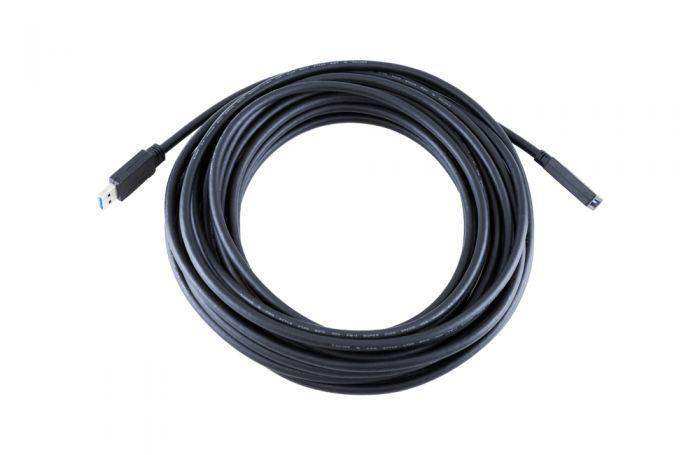 Lightware CAB-USB-AMAF-T1000A 10m long USB 3.1 Gen1 SuperSpeed Active Extension Cable TypeA/male to TypeA/female - 13740021 Audio & Video Cables LightWare