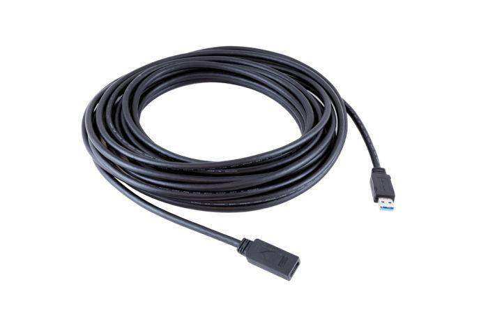 Lightware CAB-USB-AMAF-T1000A 10m long USB 3.1 Gen1 SuperSpeed Active Extension Cable TypeA/male to TypeA/female - 13740021 Audio & Video Cables LightWare