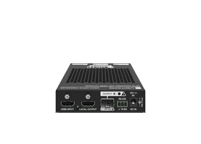 Lightware HDMI-OPTN-TX200AU2K SDVoE-based Point-to-multipoint HDMI 2.0 over Fiber Optical Link Transmitter - 91536005 Video Transmitters LightWare