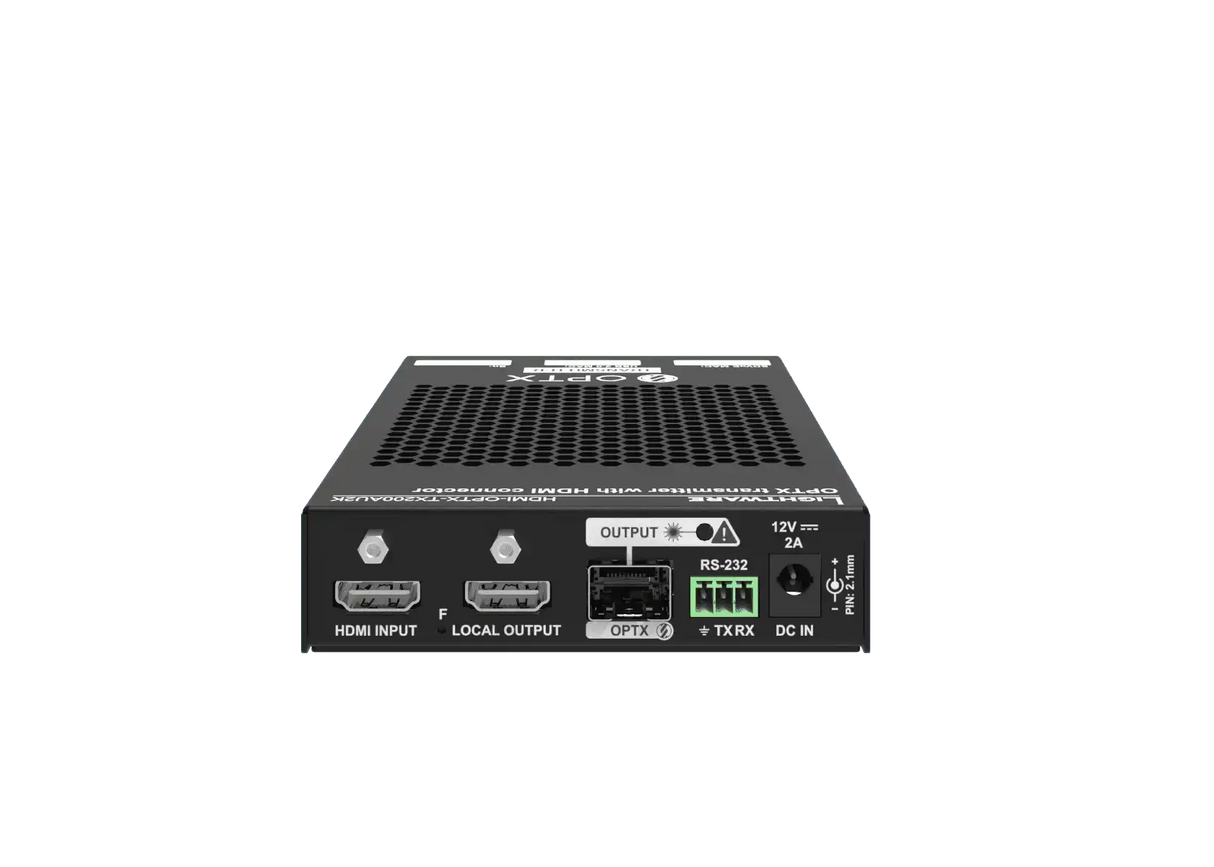 Lightware HDMI-OPTX-TX200AU2K SDVoE compatible HDMI 2.0 over fiber optical link transmitter - 91535003 Video Transmitters LightWare