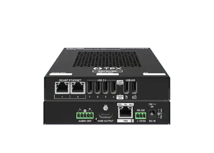 Lightware HDMI-TPX-RX107AU2K-SR SDVoE compatible HDMI 2.0 scaling receiver - 91580015 Video Transmitters LightWare