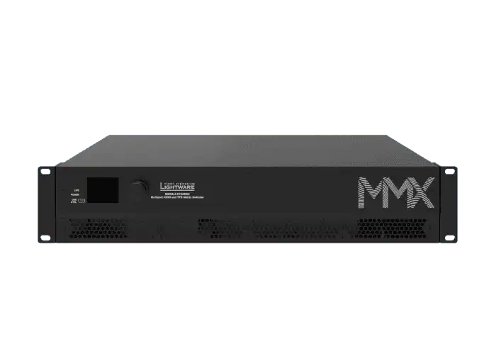 Lightware MMX8x4-HT400MC HDMI and TPS Matrix Switcher with Special Audio Inputs - 91310041 Video Transmitters LightWare