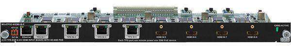 Lightware MX-4TPS2-4HDMI-IB-P TPS and HDMI Combo Input Board with PoE - 91120040 Video Transmitters LightWare