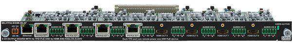 Lightware MX-4TPS2-4HDMI-OB-AP TPS and HDMI Combo Output Board with Analog Audio and PoE - 91130050 Video Transmitters LightWare