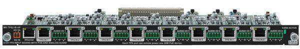 Lightware MX-TPS2-IB-AP TPS Input Board with Analog Audio and PoE - 91120036 Video Transmitters LightWare