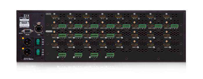 Lightware MX2-16x16-DH-8DPi-A-R Full 4K Matrix Switcher with Mixed DisplayPort and HDMI Input Ports - 91310068 Video Transmitters LightWare