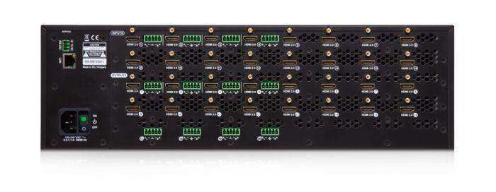 Lightware MX2-16x16-HDMI20-Audio 16x16 HDMI 2.0 matrix with Breakaway Analog Audio - 91310053 Video Transmitters LightWare