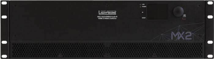 Lightware MX2-16x8-HDMI20-Audio-R HDMI 2.0 standalone matrix switcher - 91310083 Video Transmitters LightWare