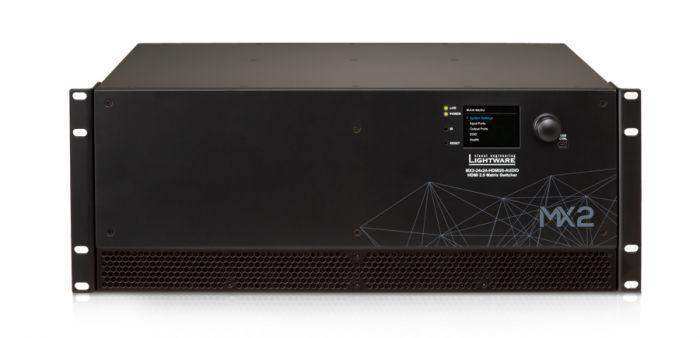 Lightware MX2-24x24-HDMI20-Audio HDMI 2.0 standalone matrix switcher - 91310049 Video Transmitters LightWare