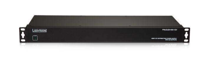 Lightware PSU2x20-400-12V Rack mountable power supply for Lightware interfaces - 91340022 Video Transmitters LightWare