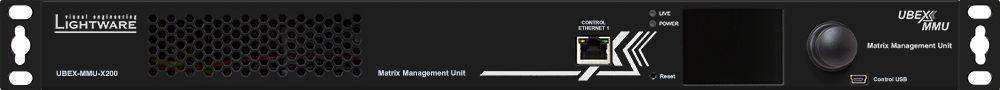 Lightware UBEX-MMU-X200 UBEX Matrix Management Unit - 91810020 Video Transmitters LightWare