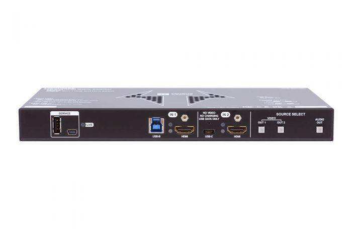 LightWare UCX-2x2-H40 Universal Matrix Switcher with HDMI 2.0 connectivity and USB 3.1 - 91560009 Video Transmitters LightWare