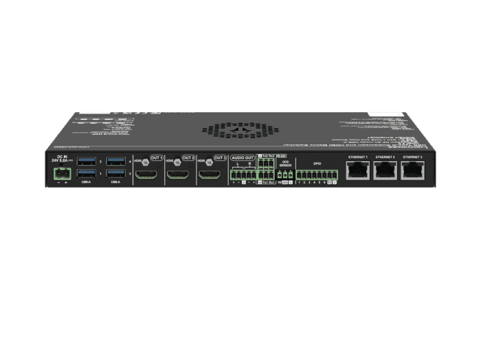 LightWare UCX-4x3-HCM40 USB Type-C Dualscreen and HDMI Matrix Switcher - 91310103 Video Transmitters LightWare