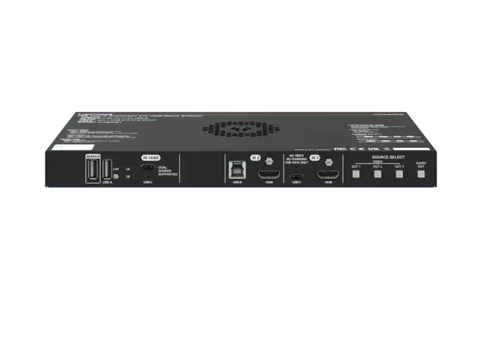 LightWare UCX-4x3-HCM40 USB Type-C Dualscreen and HDMI Matrix Switcher - 91310103 Video Transmitters LightWare