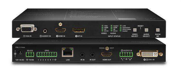 Lightware UMX-HDMI-140-Plus UMX Series Switcher for VGA, DVI-I, HDMI and DisplayPort with Audio embedding - 91560003 Video Transmitters LightWare