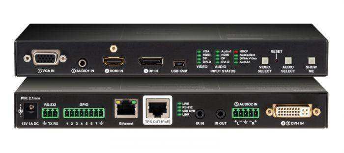 Lightware UMX-TPS-TX140K UMX Series TPS (HDBaseTTM) Transmitter with USB KVM - 91540050 Video Transmitters LightWare