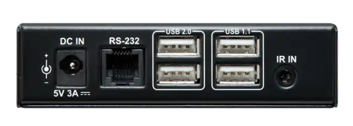 Lightware VINX-110-HDMI-DEC AV Over IP Scaling Multimedia Extender with USB K+M, RS-232 and IR - 91810003 Video Transmitters LightWare