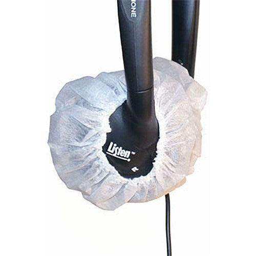 Listen Tech LA-168 Sanitary Covers for Stereo Headphones (10) Assistive Listening Listen Technologies