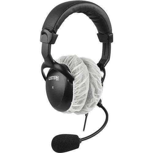 Listen Tech LA-169 Large Sanitary Covers for Stereo Headphones Assistive Listening Listen Technologies