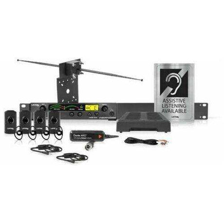 Listen Tech LS-55-072-D Listen iDSP Prime Level III Stationary RF System (72 MHz) (Dante) Assistive Listening Listen Technologies