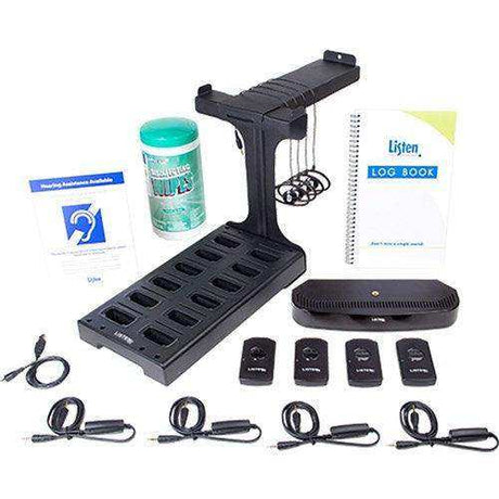 Listen Tech LS-92-01 ListenIR iDSP Level III System Assistive Listening Listen Technologies