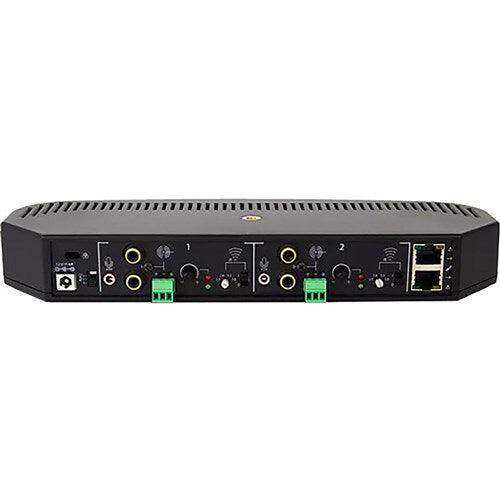 Listen Tech LT-84-01-D ListenIR 2 Channel Transmitter/Radiator Combo-Dante Assistive Listening Listen Technologies