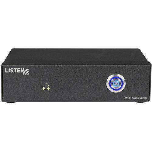 Listen Tech LW-120-02-09 ListenWIFI 2 Channel Wi-Fi Audio Server Assistive Listening Listen Technologies