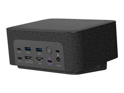 Logitech Logi Dock - Docking Station + Speakerphone - Microsoft Teams Certified (Graphite) Video Conferencing Logitech