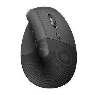 Logitech Lift Vertical Ergonomic Mouse- Graphite: 910-006466 Computer Accessories Logitech