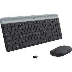 Logitech MK470 Slim Wireless Keyboard and Mouse Combo - 920-009437 Computer Accessories Logitech