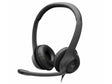 Logitech Padded H390 USB Headset - Stereo - USB - Wired - 20 Hz - 20 kHz - Over-the-head - Binaural - Circumaural - 8 ft Cable - Noise Cancelling Microphone - Black, Silver Video Conferencing Logitech