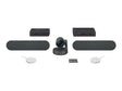 Logitech Rally Plus UHD 4K conference Solution including two speakers and two mic pods for Large Rooms (White Mic Pods)- 960-001398 Video Conferencing Logitech
