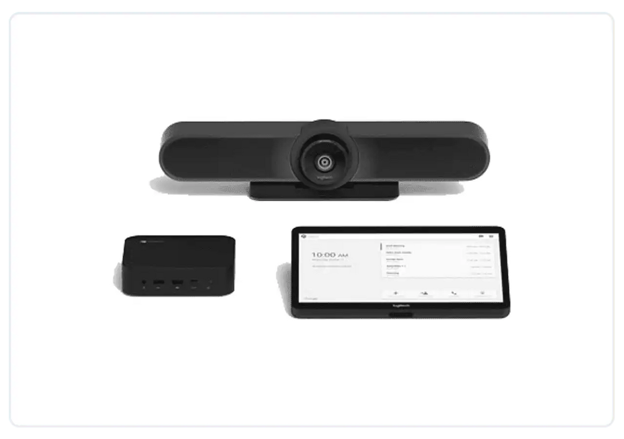 Logitech Small Room Solution for Google Meet Video Conferencing Logitech