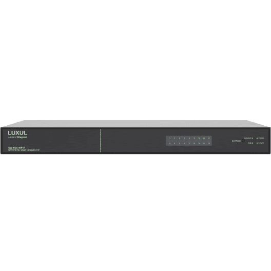 Luxul SW-505-16P-R 16 PoE+ | 2 Combo RJ45/SFP Ports - 1Gb L2/L3 Managed Switch, US Power Cord Networking Luxul