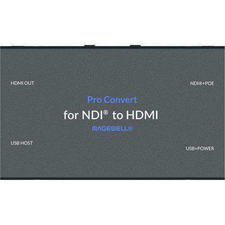 Magewell Pro Convert for NDI to AIO Production Magewell