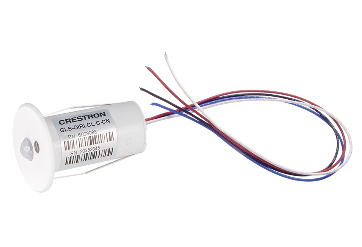Crestron GLS-OIRLCL-C-CN – Miniature Ceiling PIR & Daylight Sensor, Cresnet Crestron