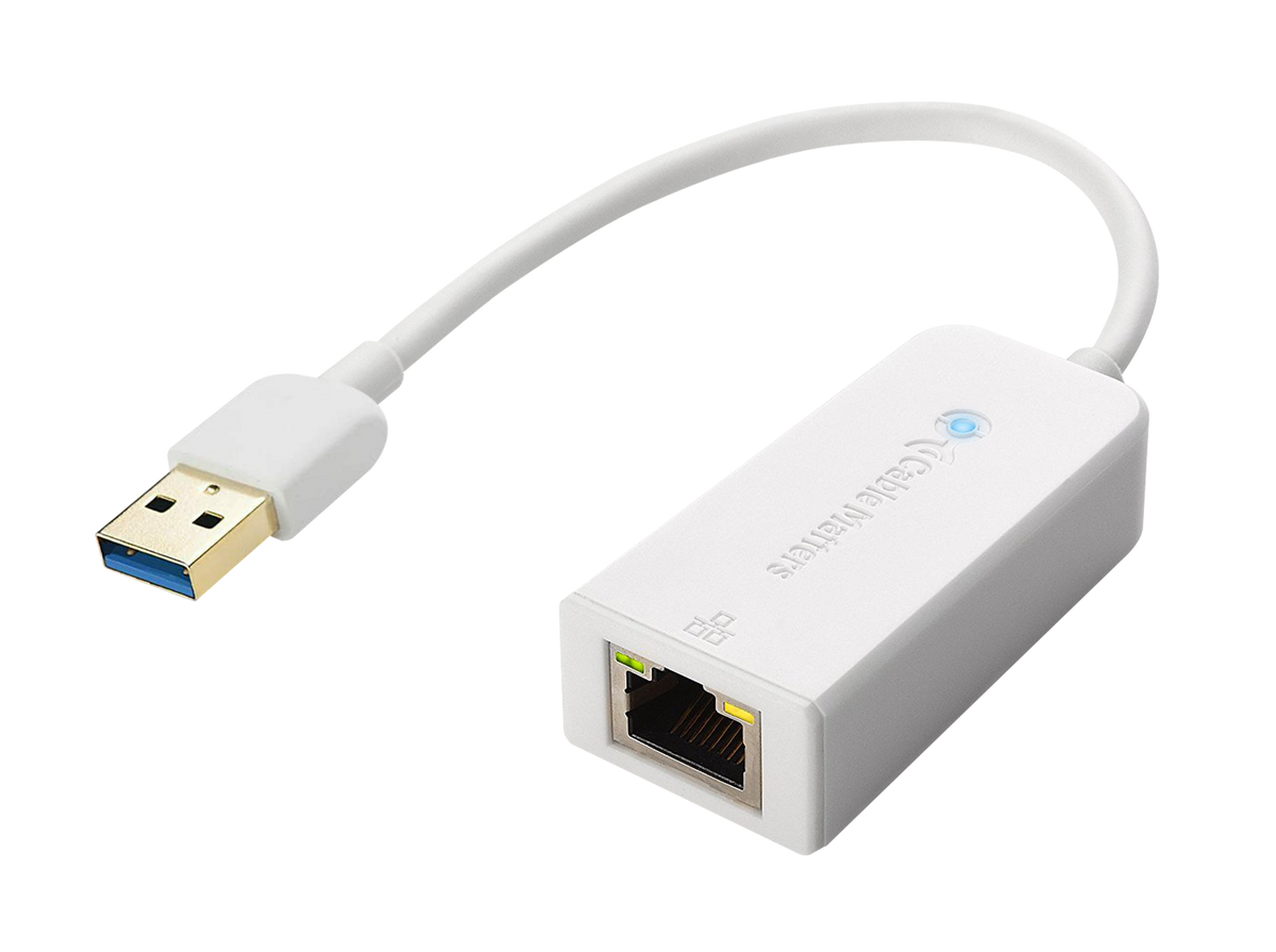 Crestron ADPT-USB3.0-GBENET – USB 3.0 to Gigabit Ethernet Adapter for Audio Isolation Crestron