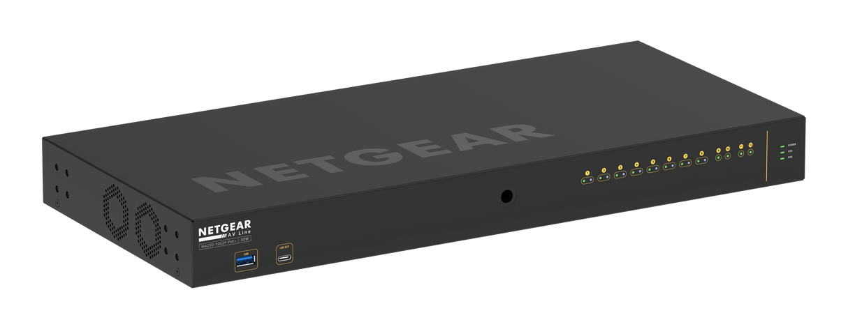 Crestron CEN-SWPOE-12 – 12-Port PoE+ Managed Network Switch Networking Crestron