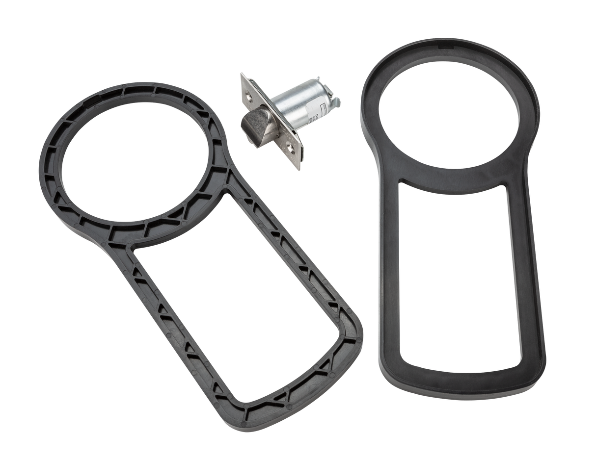 Crestron CLK-YL-ANTB6XXTD-GSK – Thin Door Mounting Kit for Yale nexTouch Lever Lock Door Hardware Crestron